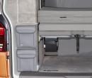 BRANDRUP UTILITY for the rear wardrobe, 2 bags, VW T6.1 California Ocean / Coast, design VW T6.1 „Leather Palladium“ 100 706 805